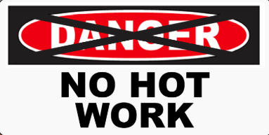 no hot work