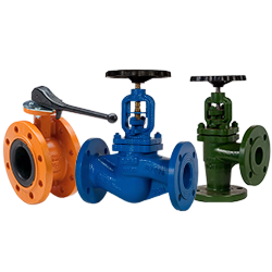 Butterfly, Ball, and Check Valves